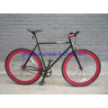 700c Single Speed Silver Color Hi Ten Steel Racing Bicycle Sports Bikes Cycling Fixed Gear Bikes